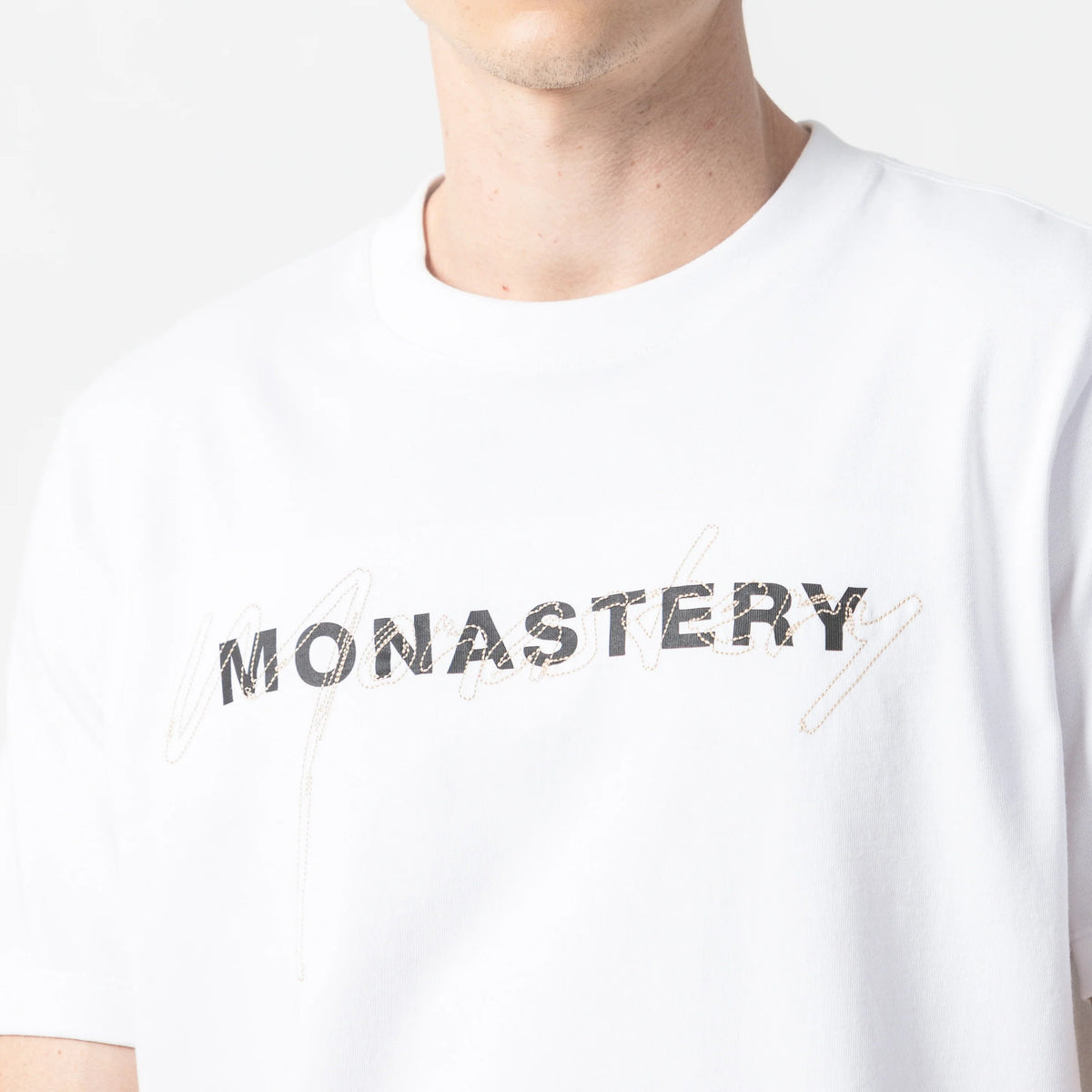 BUSTER T-SHIRT MEN WHITE MONASTERY