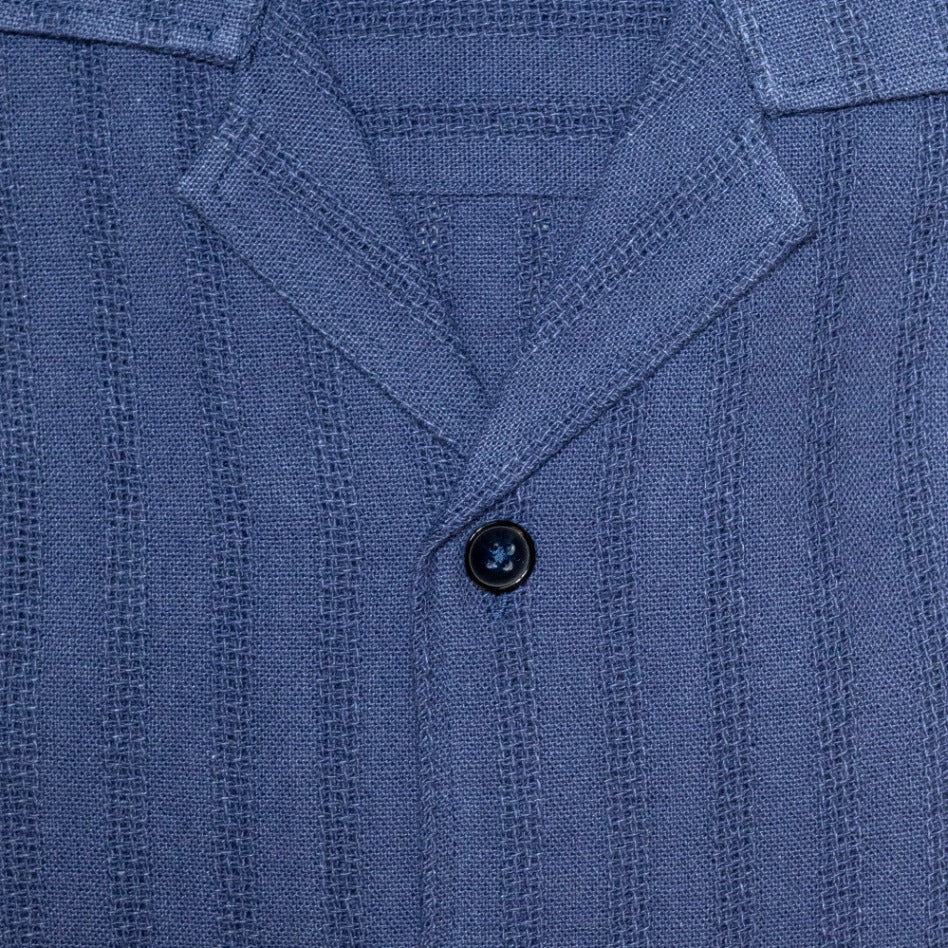 Eight X Summer Breeze Relaxed Fit Short Sleeve Shirt - Navy