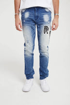 Bryant | Medium Dark Collegiate Pants