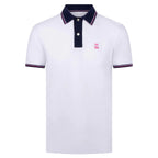 Psycho Bunny Carlos Pique Polo Shirt White