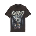 Cult's Short Sleeve Crew Neck Tee "Money Is The Motive" in Vintage Charcoal 626A1-K27A