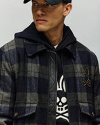 GAVIN PLAID BOMBER JAKED