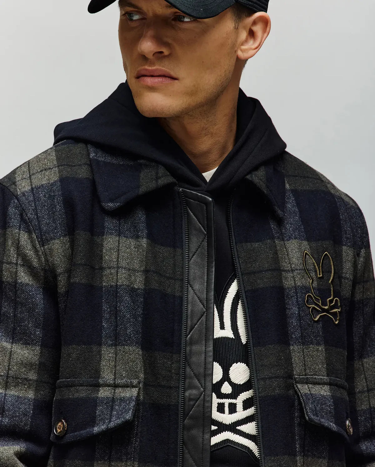 GAVIN PLAID BOMBER JAKED