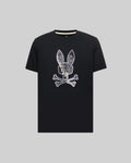 Mens olivier graphic tee black