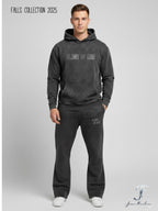 Glory of God Hoddie Negro Lavado .