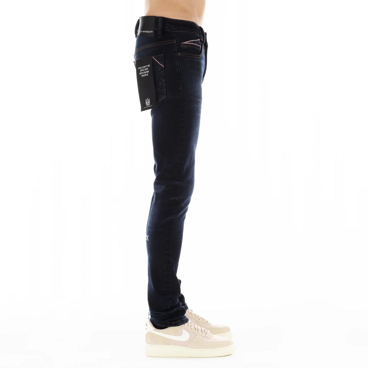 Cult of Individuality PUNK SUPER SKINNY IN NOIR 624AC-SS10