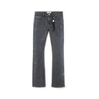 Cult x El Alfa Premium Lenny Bootcut 603 Jeans in Noir  625B8-LB5H