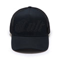 Cult's Metal Studs Mesh Back Trucker Hat In Black  626AC-CH91A