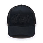 Cult's Metal Studs Mesh Back Trucker Hat In Black  626AC-CH91A