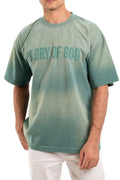 Glory Of God oversized t-shirt - Green