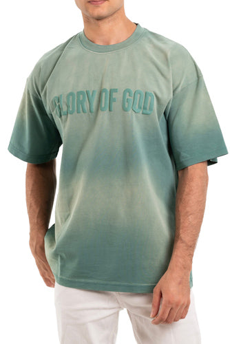 Glory Of God oversized t-shirt - Green