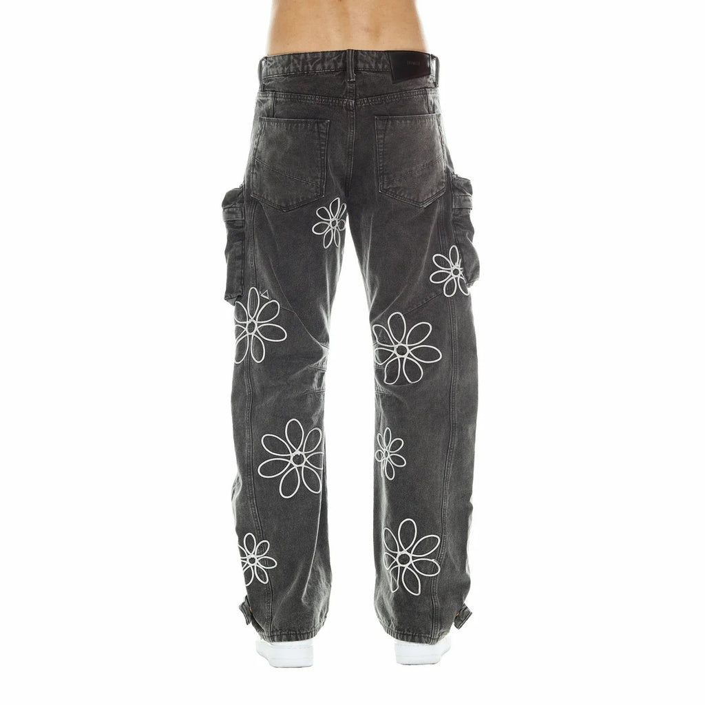HVMAN EVOLVE BAGGY FIT JEANS IN VINTAGE GREY