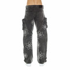HVMAN EVOLVE BAGGY FIT JEANS IN VINTAGE GREY