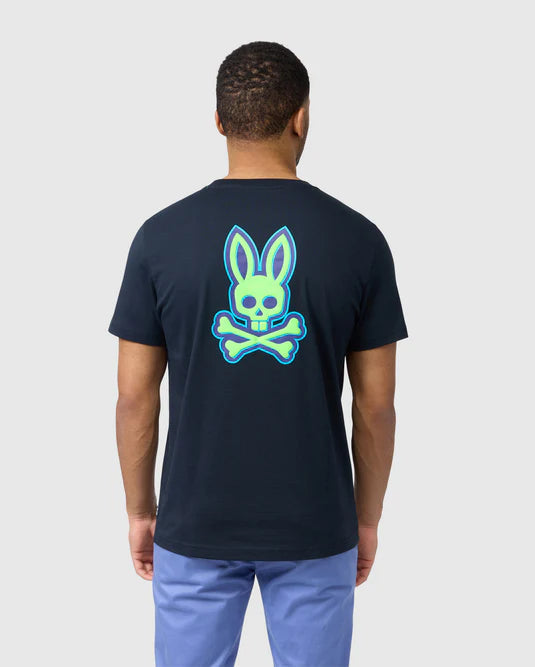 Psycho Bunny Men's Sloan Back Graphic Tee