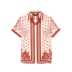 Cuban Short Sleeve Woven Shirt in Retro