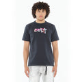 Cult's Heavyweight Short Sleeve Crew Neck Tee "Artist Logo" in Steel