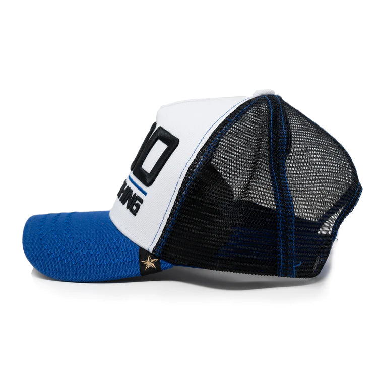 GOLD STAR HAT - "GOD OVER EVERYTHING" TRUCKER HAT