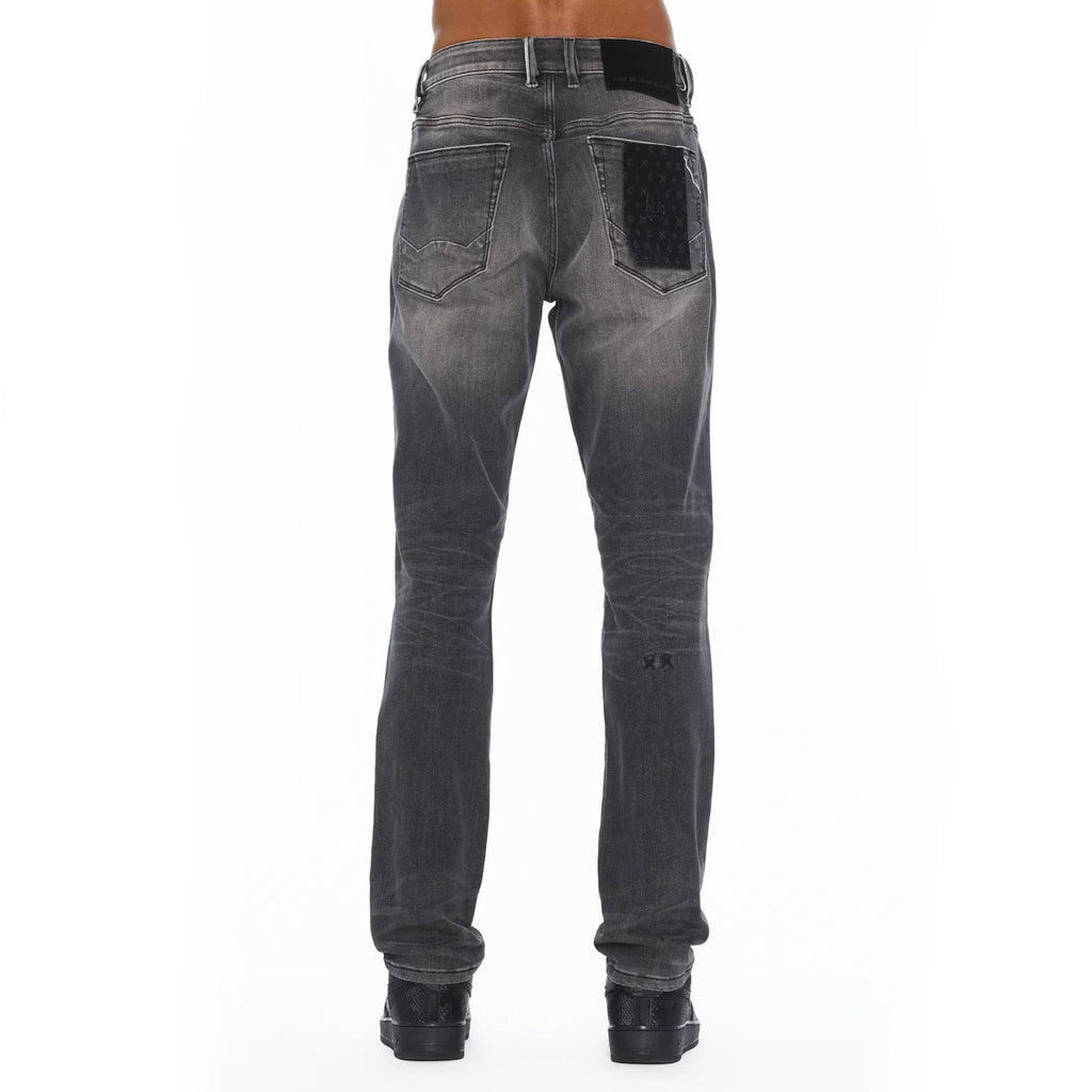 Cult's Rocker Slim Straight 602 Jeans In Charcoal  626B8-RS02R