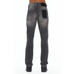 Cult's Rocker Slim Straight 602 Jeans In Charcoal  626B8-RS02R