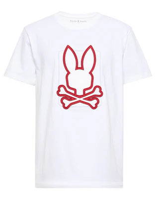 men's pierce embroidered graphic tee B6U115E200