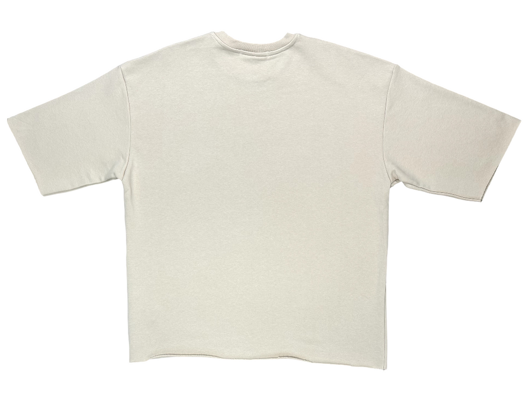 Glory of God T-Shirt - Ecru White with Seal Brown Font