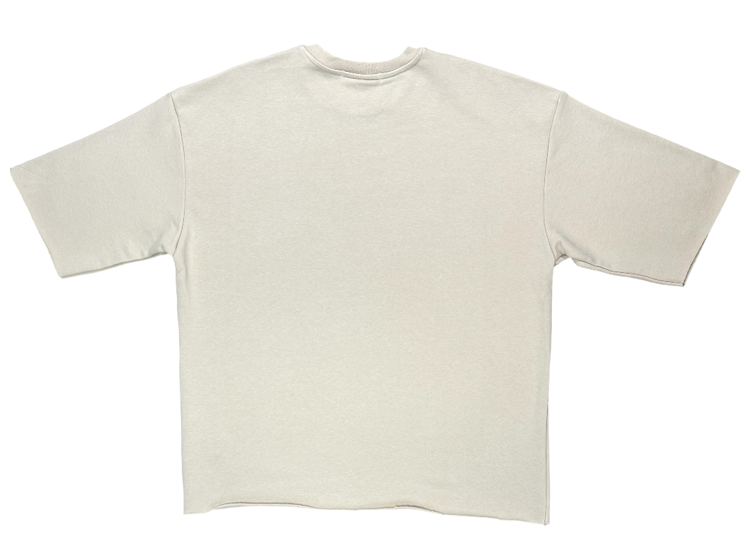 Glory of God T-Shirt - Ecru White with Seal Brown Font