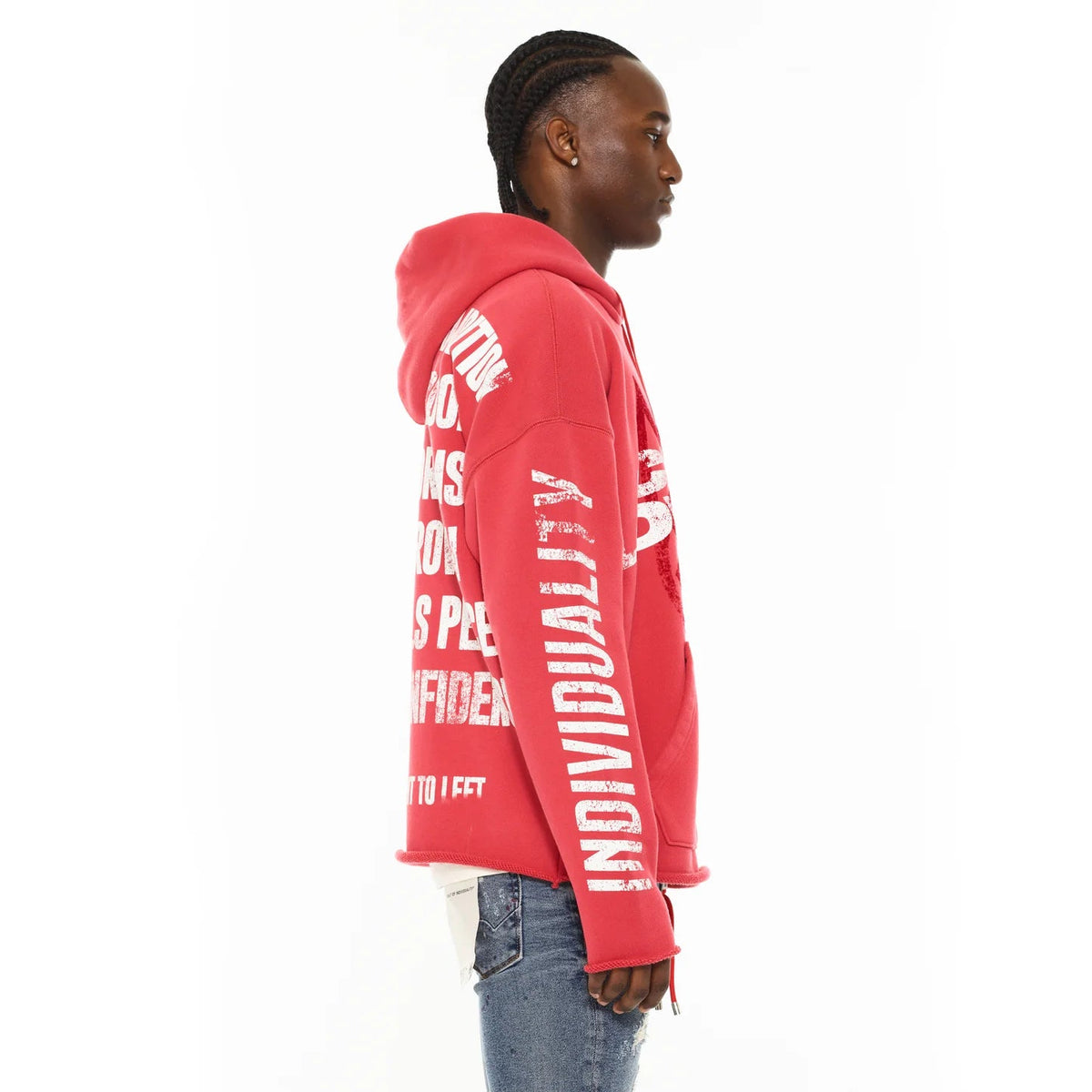 Cult's Pullover Novelty Hoodie "Cult Lovers" in Rogue Red 625B12-PH18A