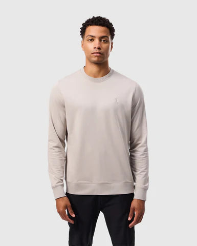 Men's Duke Embroidered Sweatshirt Oyster