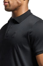 ALMA PIMA INTERLOCK POLO BLACK Shirt