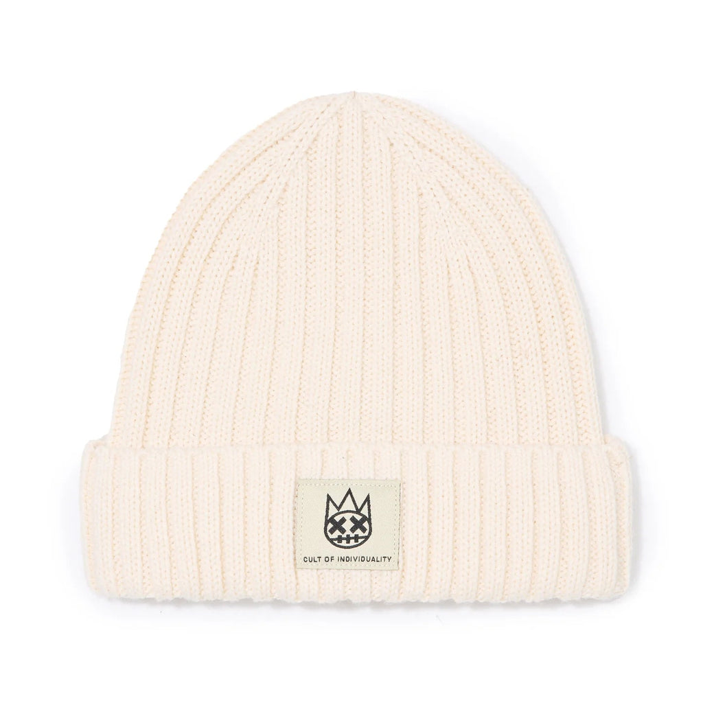 Cult's Knit Hat in Winter White SKU: 625BC-CH99A-ONE