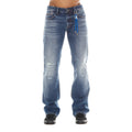Hagen relaxed blue jeans in Ares