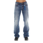 Hagen relaxed blue jeans in Ares