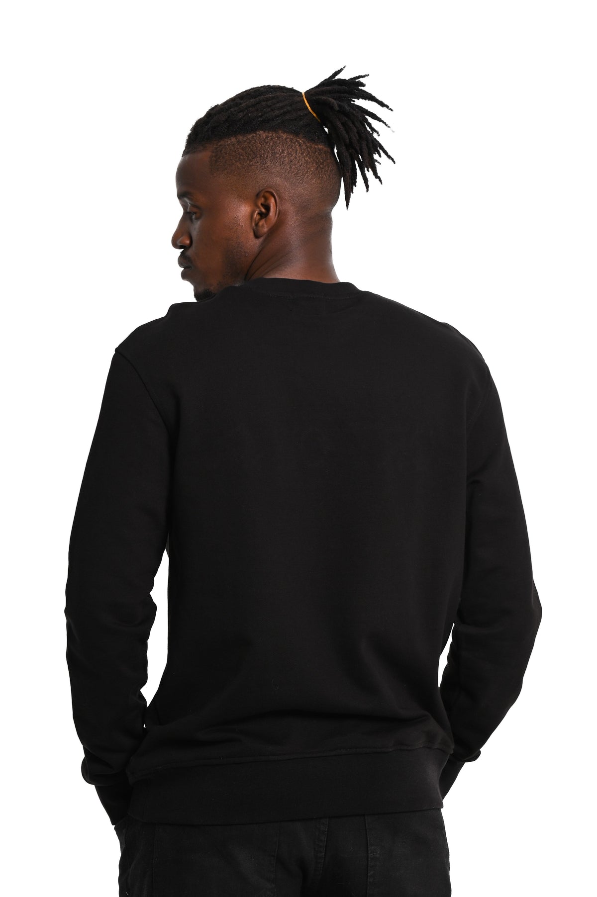 Glory of God Oversized Sweatshirt- Black- White print