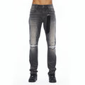 Cult's Rocker Slim Straight 602 Jeans In Charcoal  626B8-RS02R