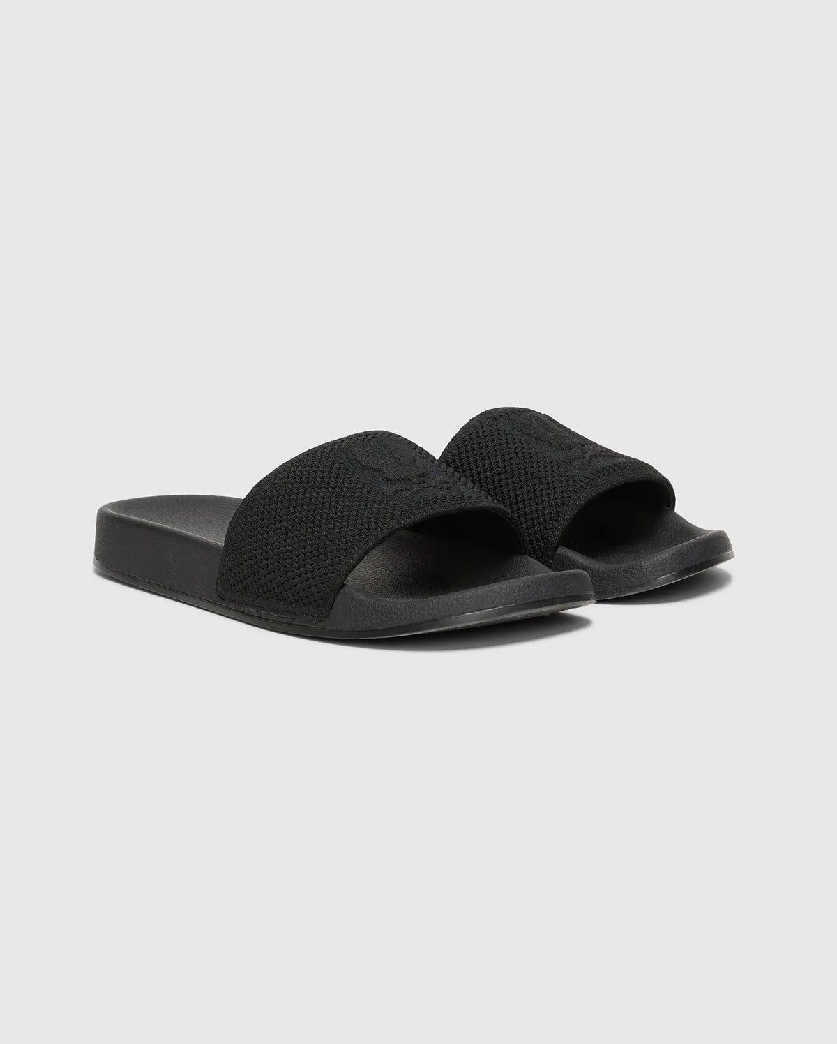men's knit slides b6a474f200 black