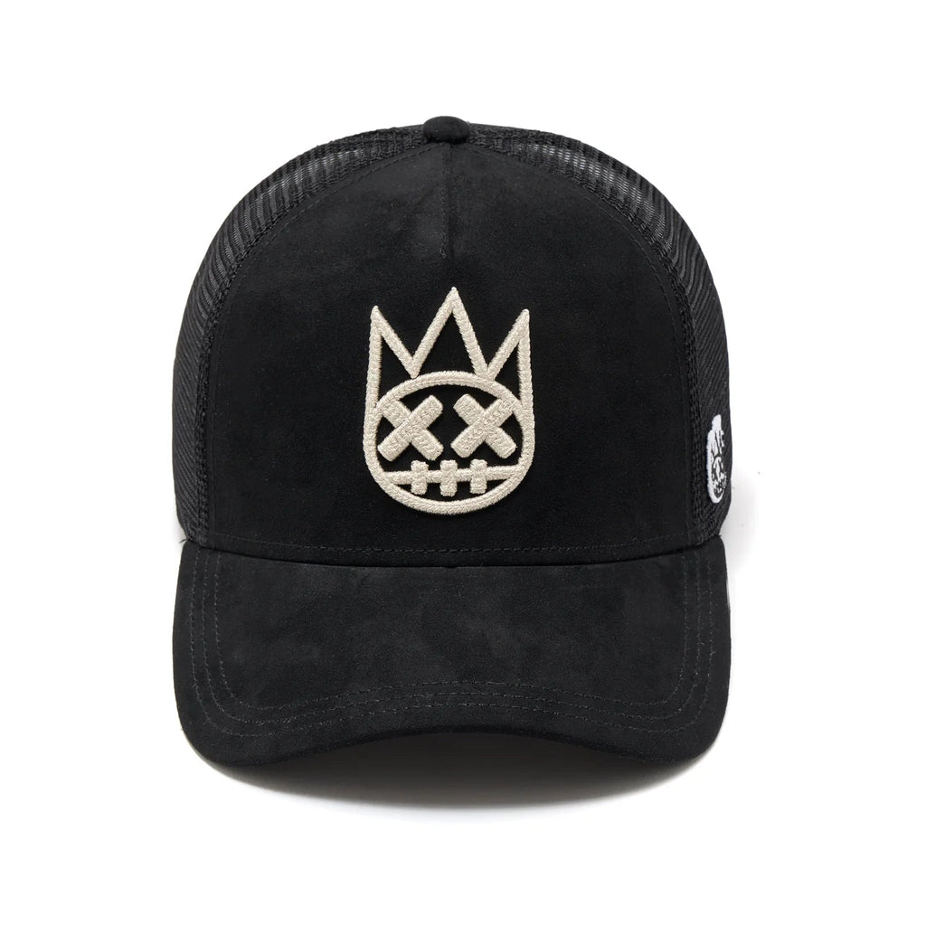 Cult's Logo Mesh Back Trucker Hat In Black  626BC-CH42A