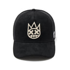 Cult's Logo Mesh Back Trucker Hat In Black  626BC-CH42A
