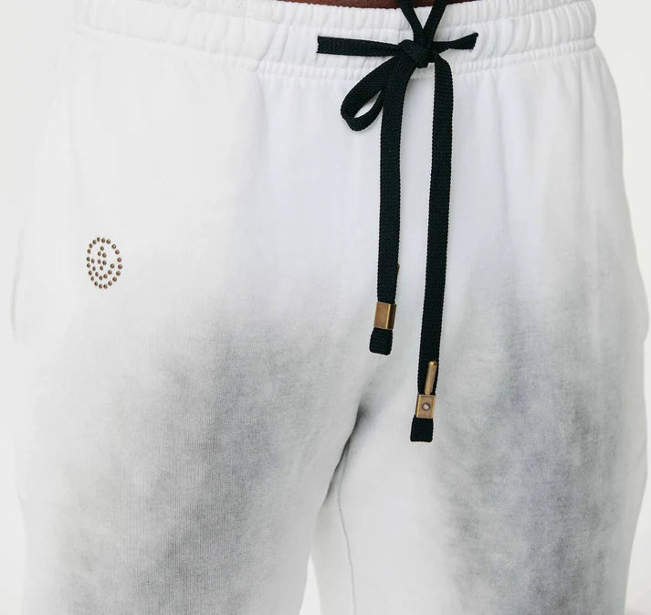 Blahk Colors  Crimson Flow Pants White