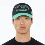 Light The Way Black Trucker Hat