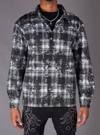NME Flannel - Hol - Black Shirt